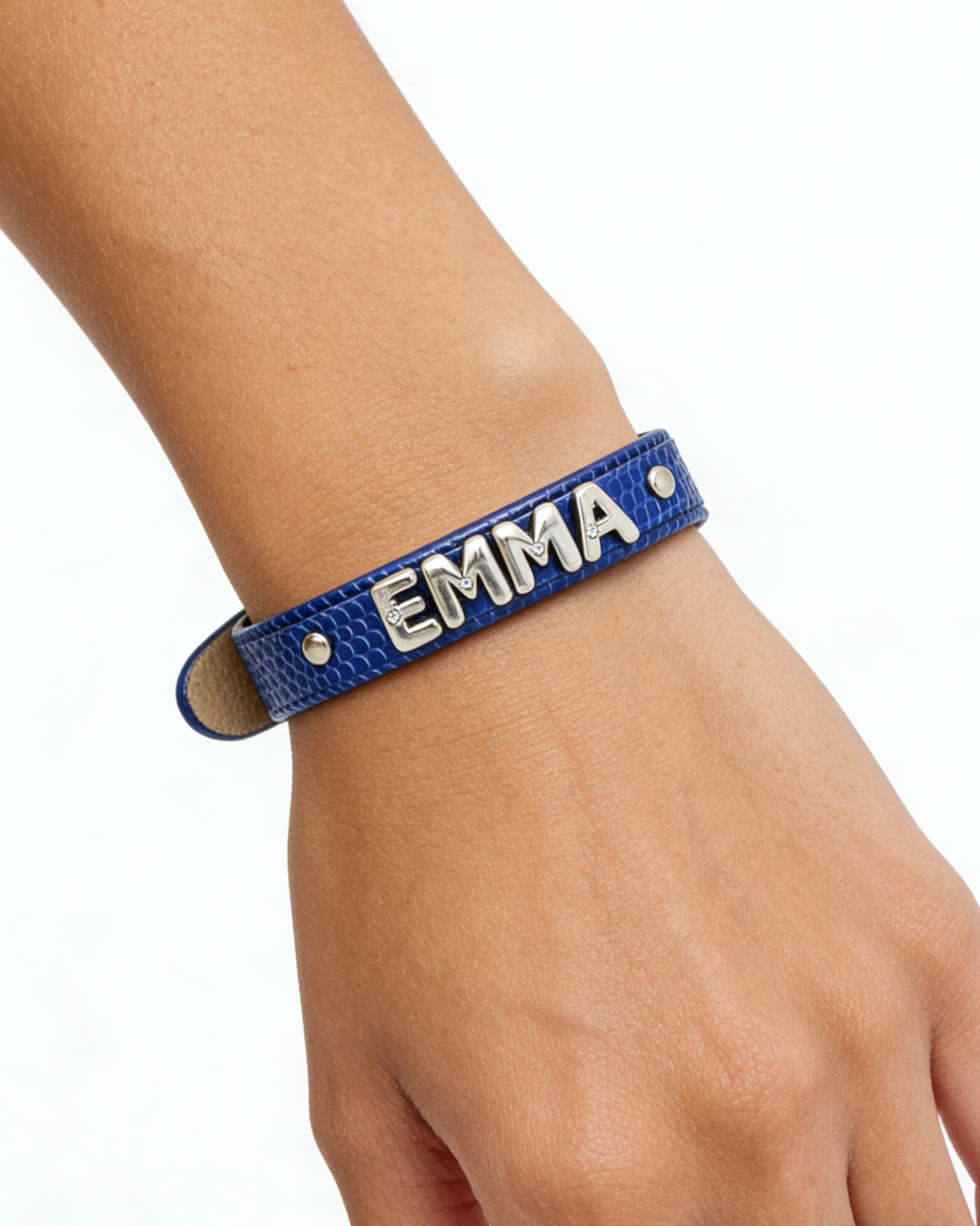 Custom Name Snap Bracelet