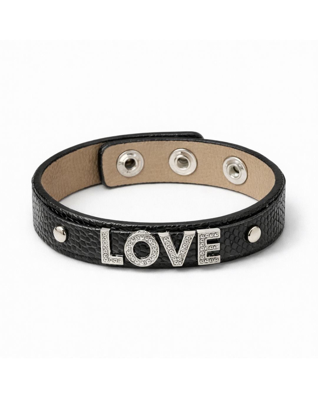 Custom Name Snap Bracelet