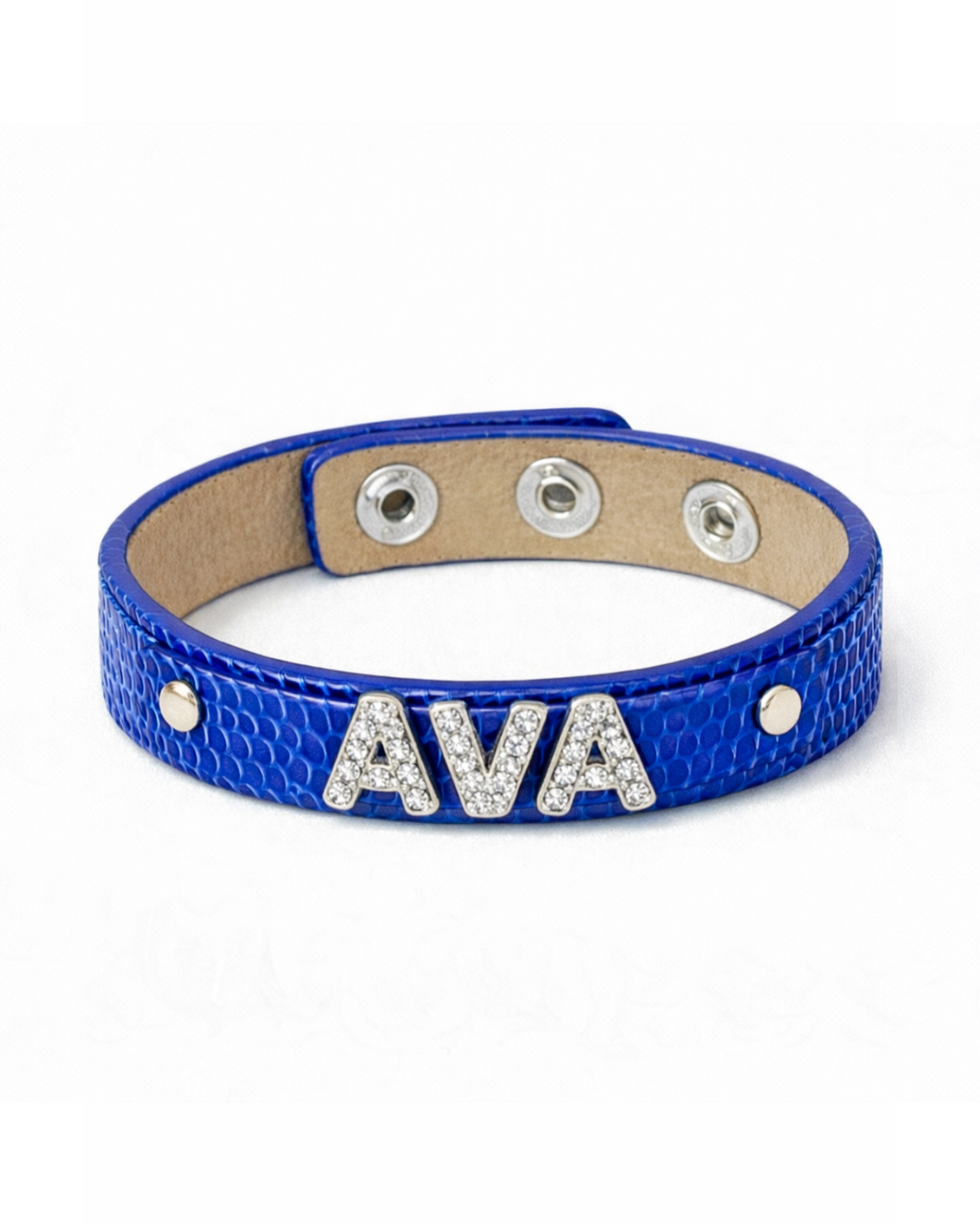 Custom Name Snap Bracelet