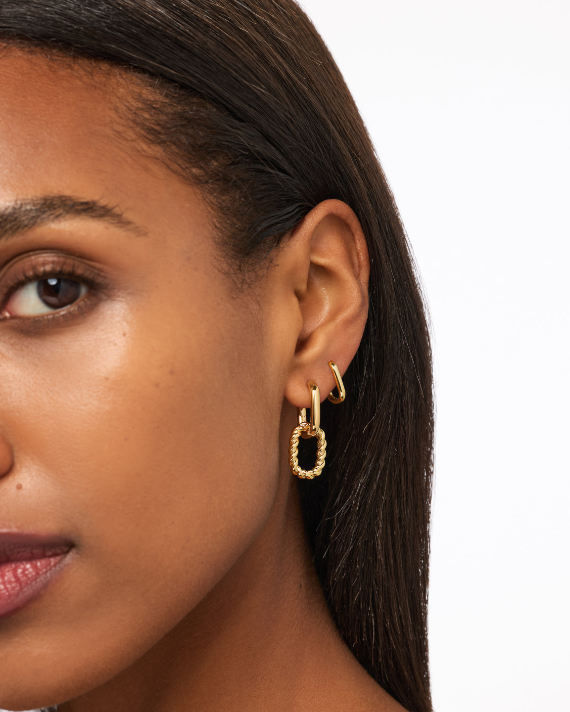 Twist Drop Earrings