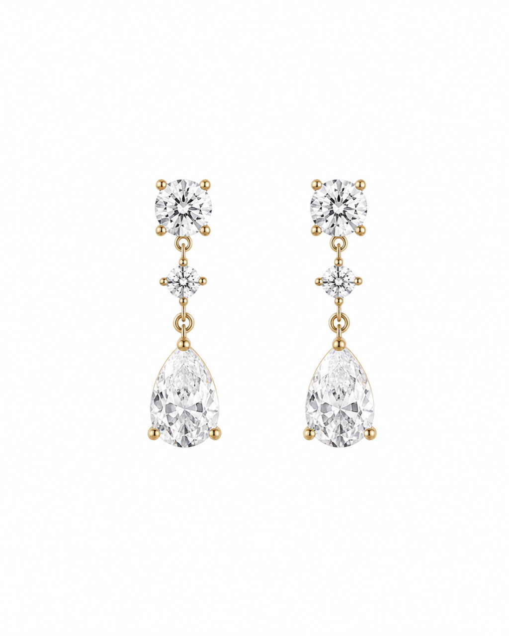 Elegant Teardrop Drop Earrings