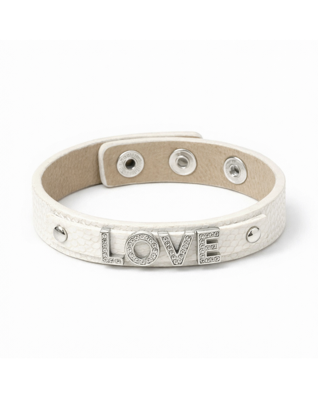 Custom Name Snap Bracelet