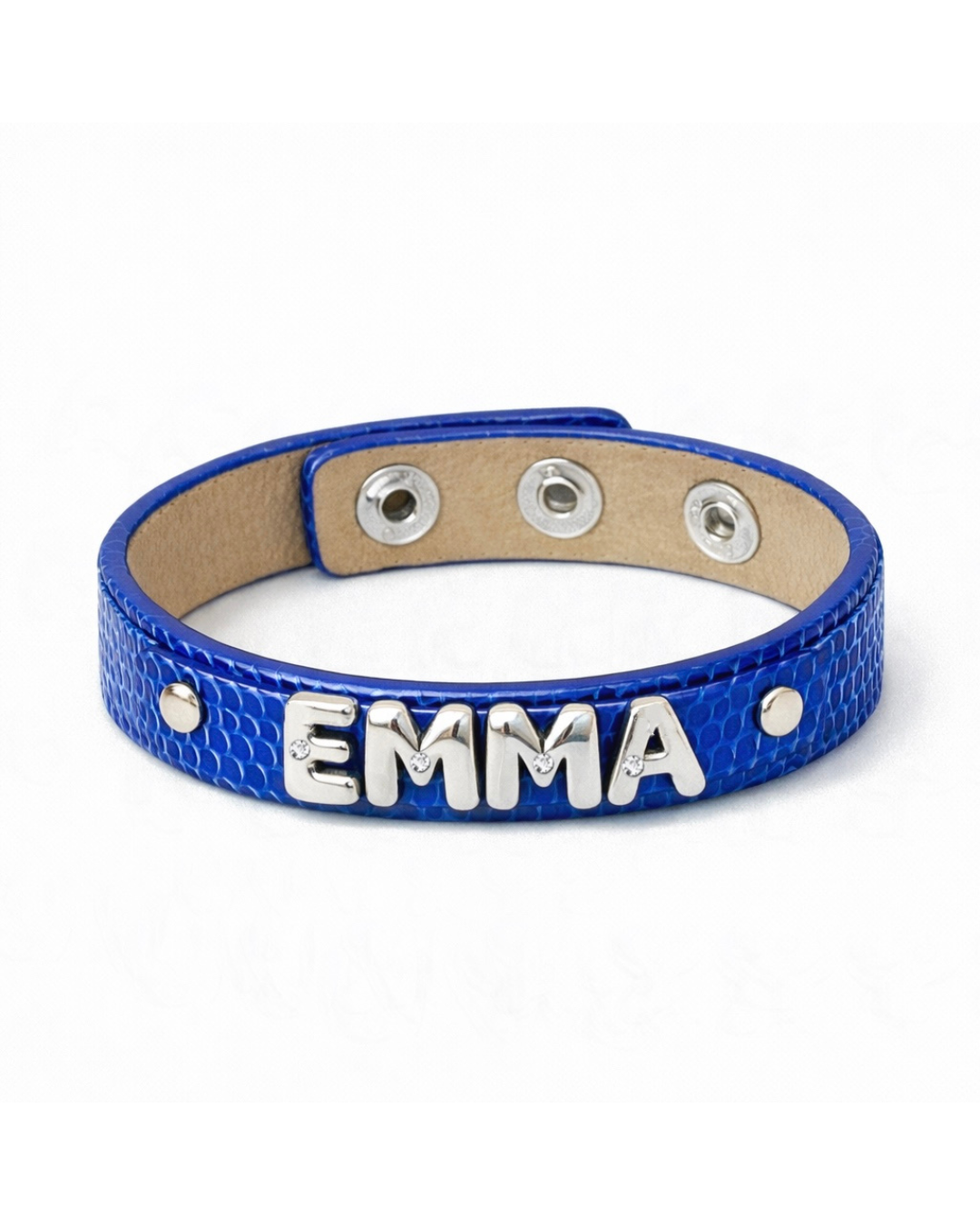 Custom Name Snap Bracelet