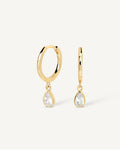 Teardrop Hoop Earrings