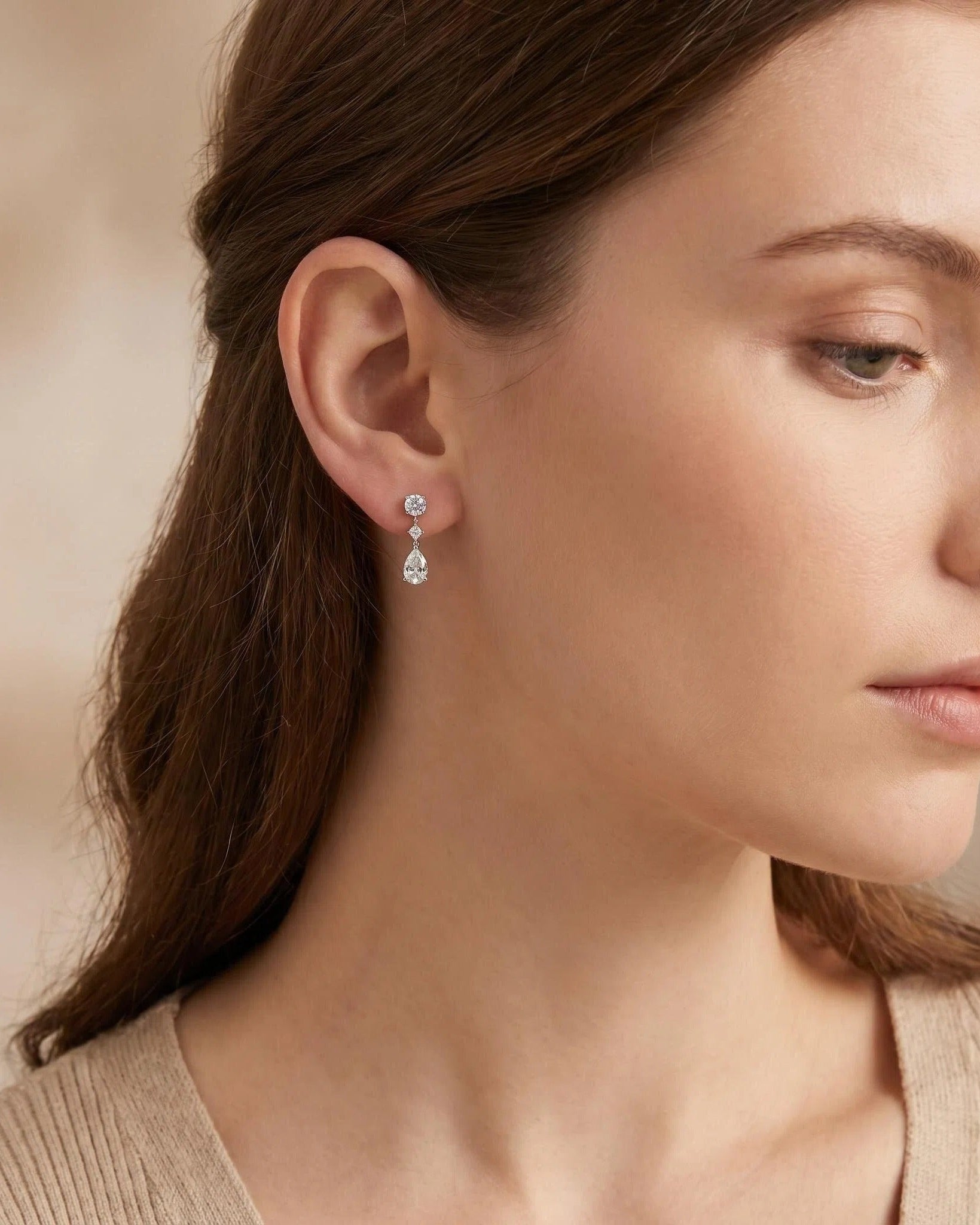 Elegant Teardrop Drop Earrings