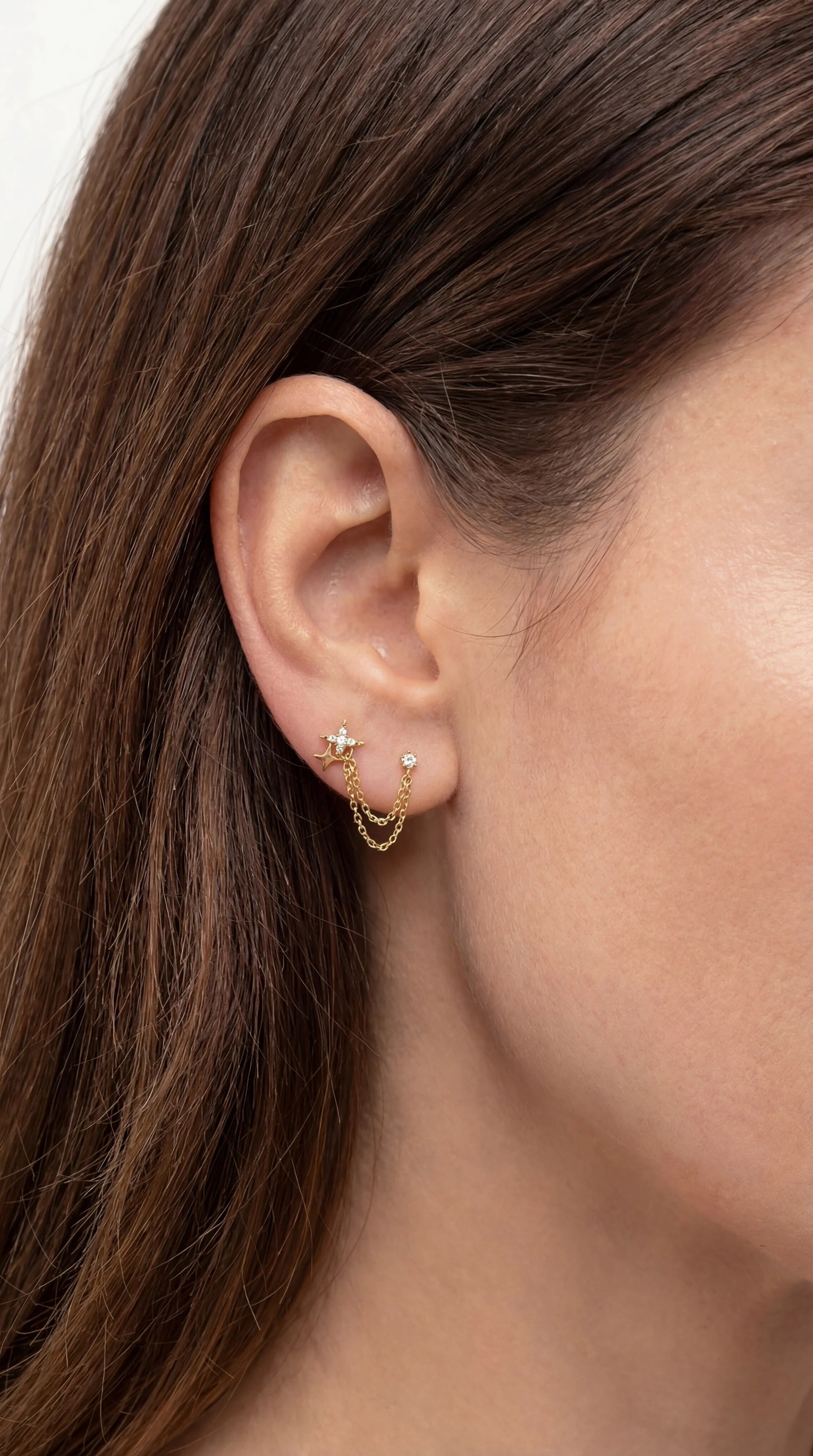 Starlight Chain Earrings