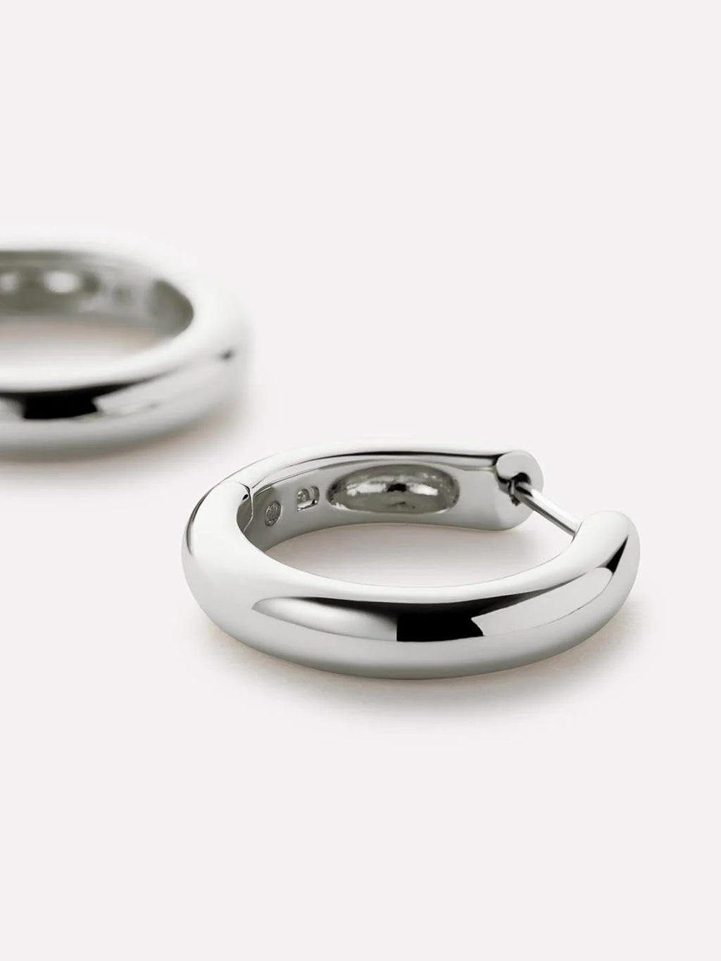 Chunky Medium Hoop Earrings